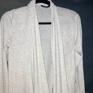 Nice soft, off-white cardigan sweater Lightweight